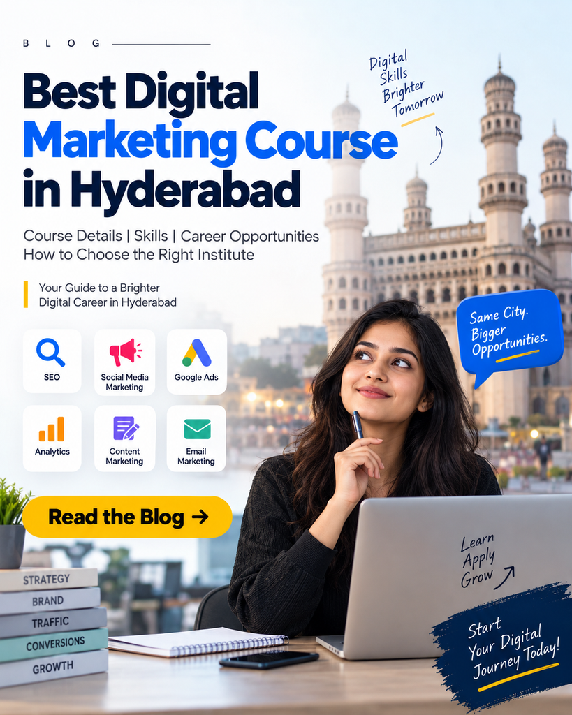 Best Digital Marketing Course in Hyderabad – Digital Marketing Training and Career Opportunities